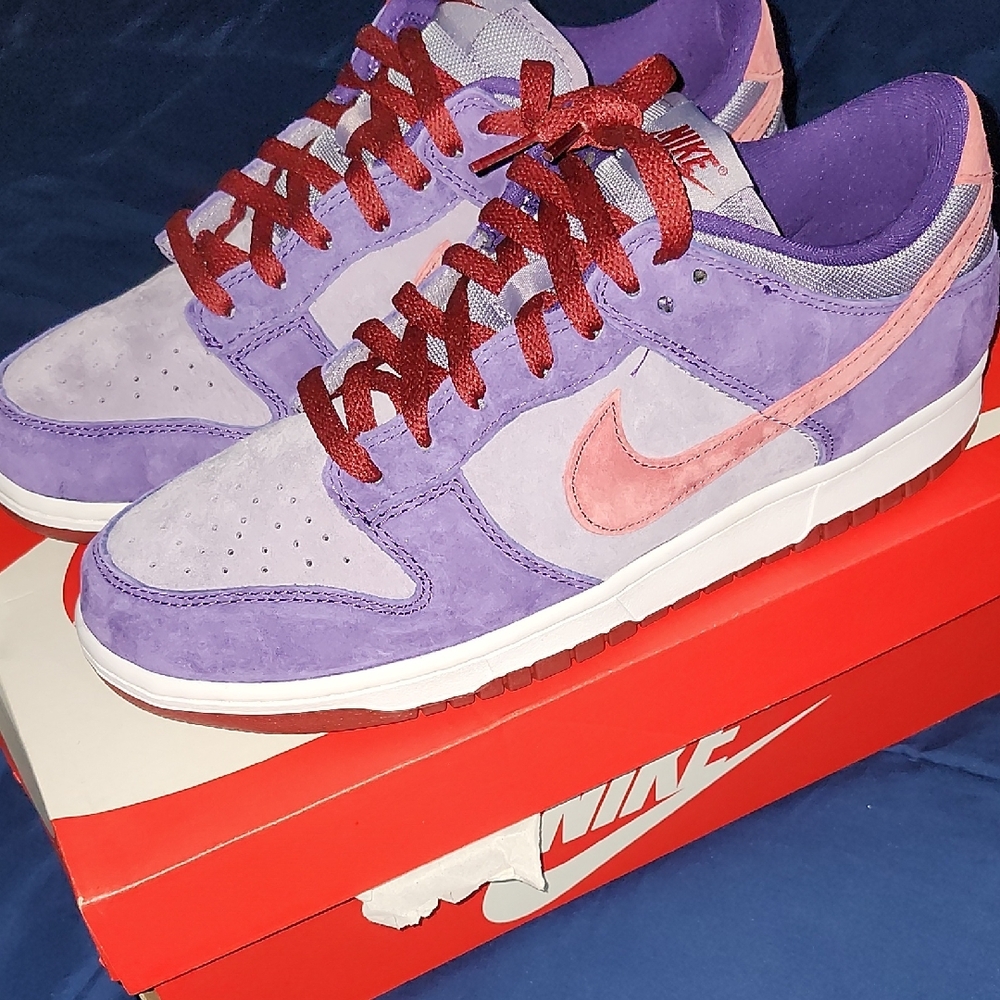 DS Nike Mens Dunk Low "Plum" Sz9.5M - Picture 3 of 8